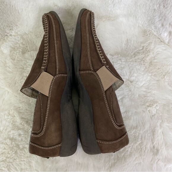 LRX brown leather comfort loafers shoes 8 main image 9